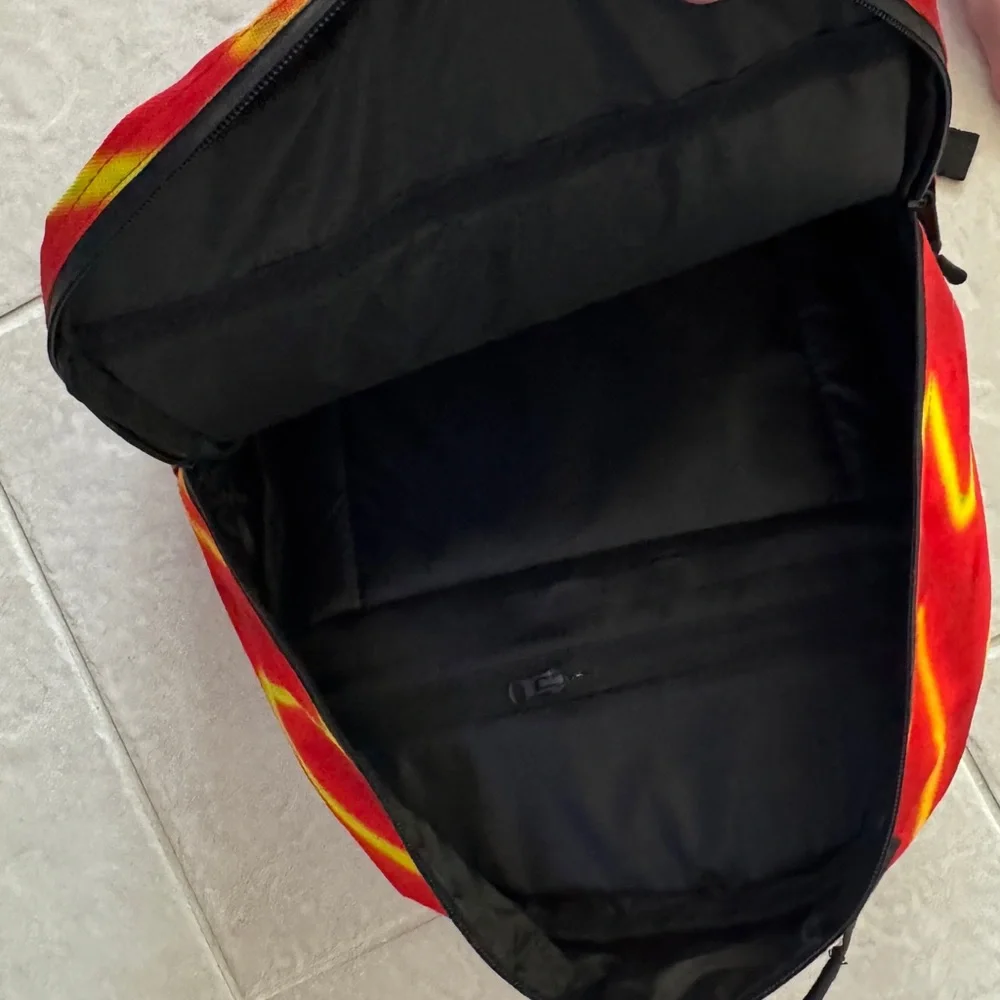 MONKEY CARTOON BACKPACK (VIBRANT RED & YELLOW) - Picture 7 of 11
